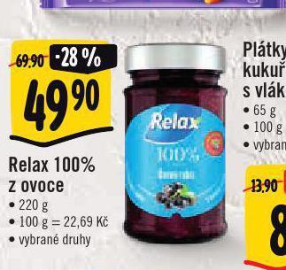Albert Relax 100% z ovoce nabídka