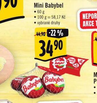 Albert Mini babybel nabídka