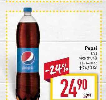 Billa Pepsi 1,5l nabídka