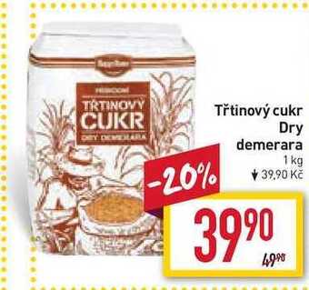 Billa Třtinový cukr dry demerara 1 kg nabídka