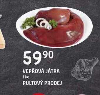 Terno Vepřová játra 1 kg nabídka