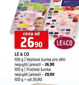 Terno Le & co 100 g nabídka