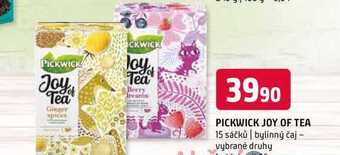 Terno Pickwick joy of tea 15 sáčků bylinný čaj nabídka