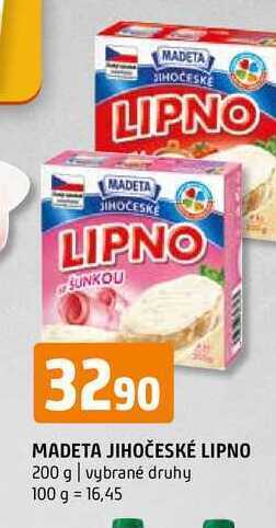 Terno Madeta jihočeské lipno 200 g nabídka