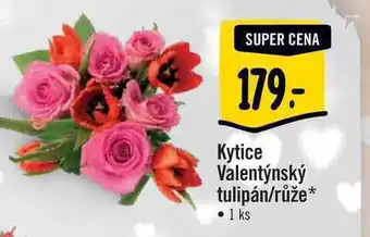 Albert Kytice valentýnský tulipán/růže 1 ks nabídka
