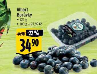 Albert Albert borůvky •125 g nabídka
