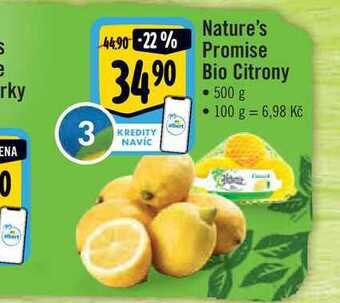 Albert Nature's promise bio citrony 500 g nabídka