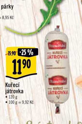 Albert Kuřecí játrovka 120 g nabídka