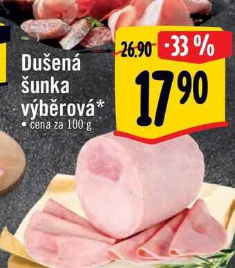 Albert Dušená šunka výběrová 100 g nabídka
