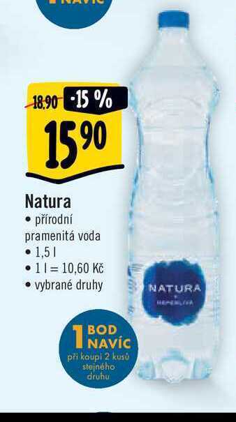 Albert Natura 1,5 l nabídka