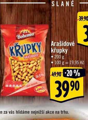 Albert Arašídové křupky • 200 g nabídka