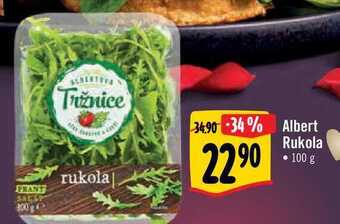 Albert Albert rukola • 100 g nabídka