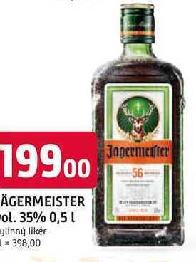 Trefa Jägermeister 500ml nabídka