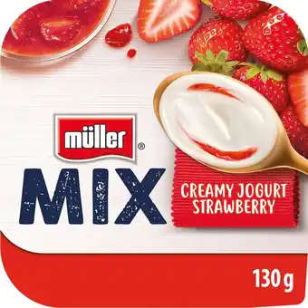 Müller mix jogurt s jahodami