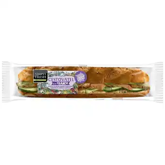 Rohlik.cz Simply fresh bageta cestovatel á la francie nabídka