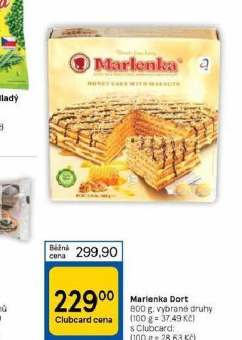 Tesco Marlenka dort nabídka