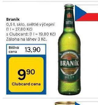 Tesco Pivo braník nabídka