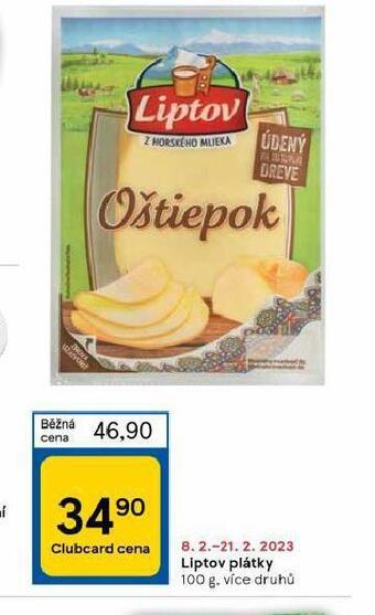 Tesco Liptov plátky nabídka