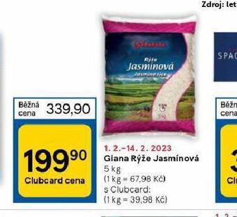 Tesco Giana rýže jasmínová nabídka