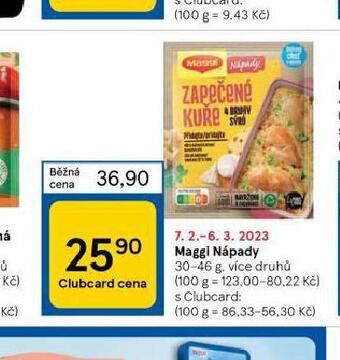 Tesco Maggi nápady nabídka