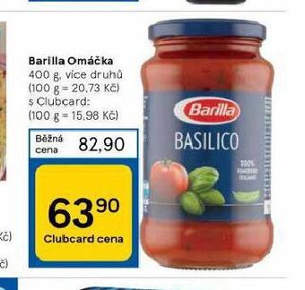 Tesco Barilla omáčka nabídka