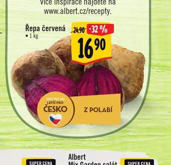 Albert Řepa červená nabídka