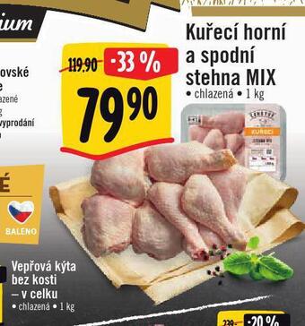 Albert Kuřecí horní a spodní stehna nabídka