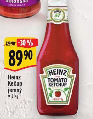 Albert Heinz kečup jemný nabídka