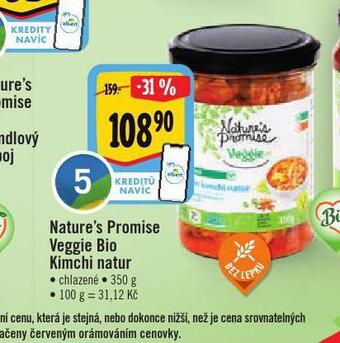 Albert Veggie bio kimchi natur nabídka