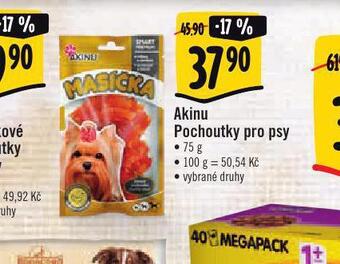 Albert Akinu pochoutky pro psy nabídka