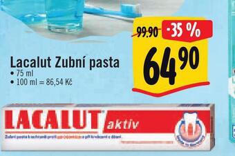 Albert Lacalut zubní pasta nabídka