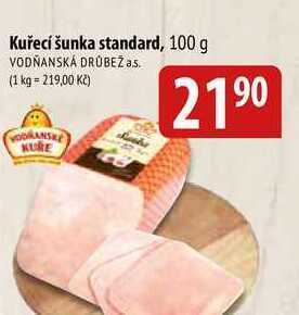 Bala Kuřecí šunka standard, 100 g nabídka