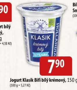 Bala Jogurt klasik bifi bílý krémový, 150 g nabídka