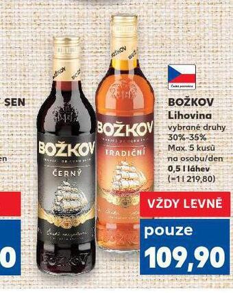 Kaufland Božkov nabídka