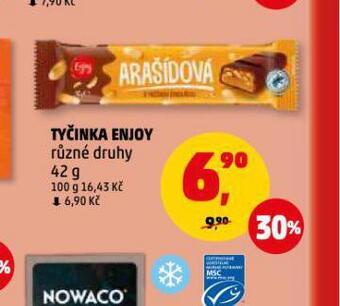 Penny Market Enjoy tyčinka nabídka