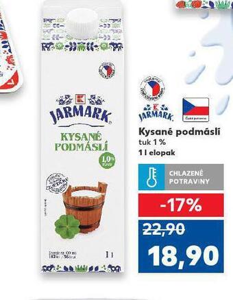 Kaufland Kysané podmáslí nabídka