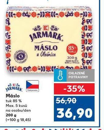 Kaufland Máslo nabídka