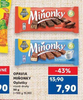 Kaufland Opavia miňonky nabídka