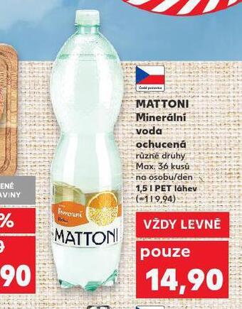 Kaufland Mattoni nabídka