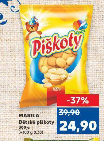 Kaufland Dětské piškoty nabídka