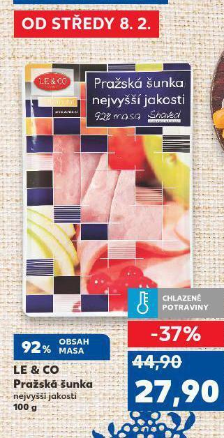 Kaufland Pražská šunka nabídka