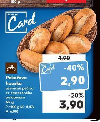 Kaufland Pekařova houska nabídka