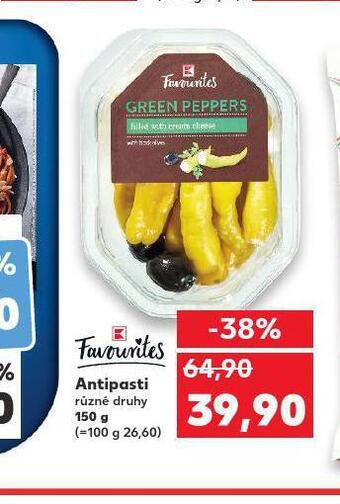 Kaufland Antipasti nabídka