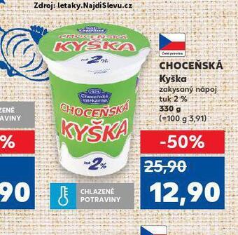 Kaufland Choceňská kyška nabídka