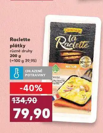 Kaufland Raclette plátky nabídka