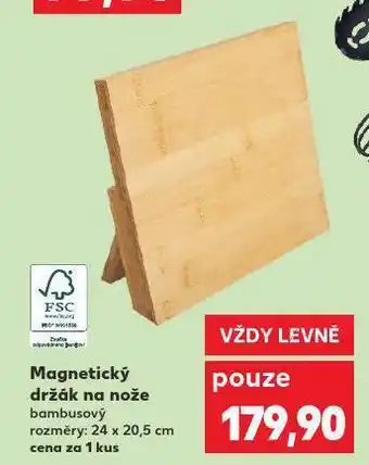Magnetický držák na nože