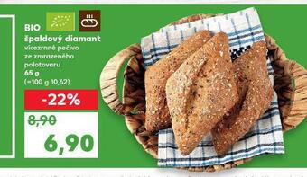 Kaufland Bio špaldový diamant nabídka