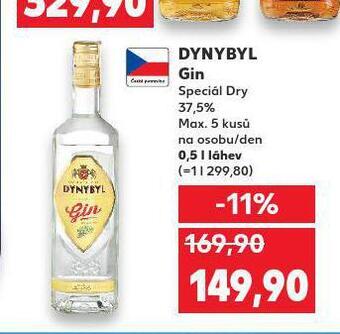 Kaufland Dynybyl gin nabídka