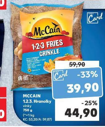 Kaufland Hranolky nabídka