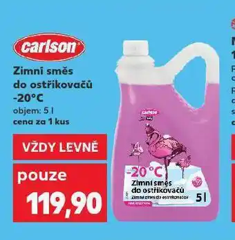 Kaufland Zimní směs do ostřikovačů nabídka